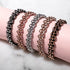 Monarchfalter-Glieder | Mini-Kismet-Armband | Rosa x Roségold